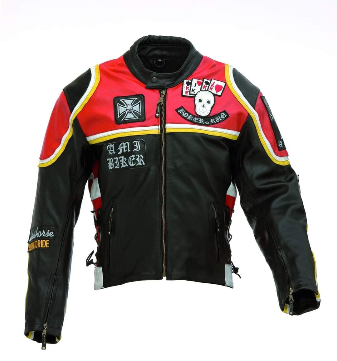 Biker Protective Leather Jacket